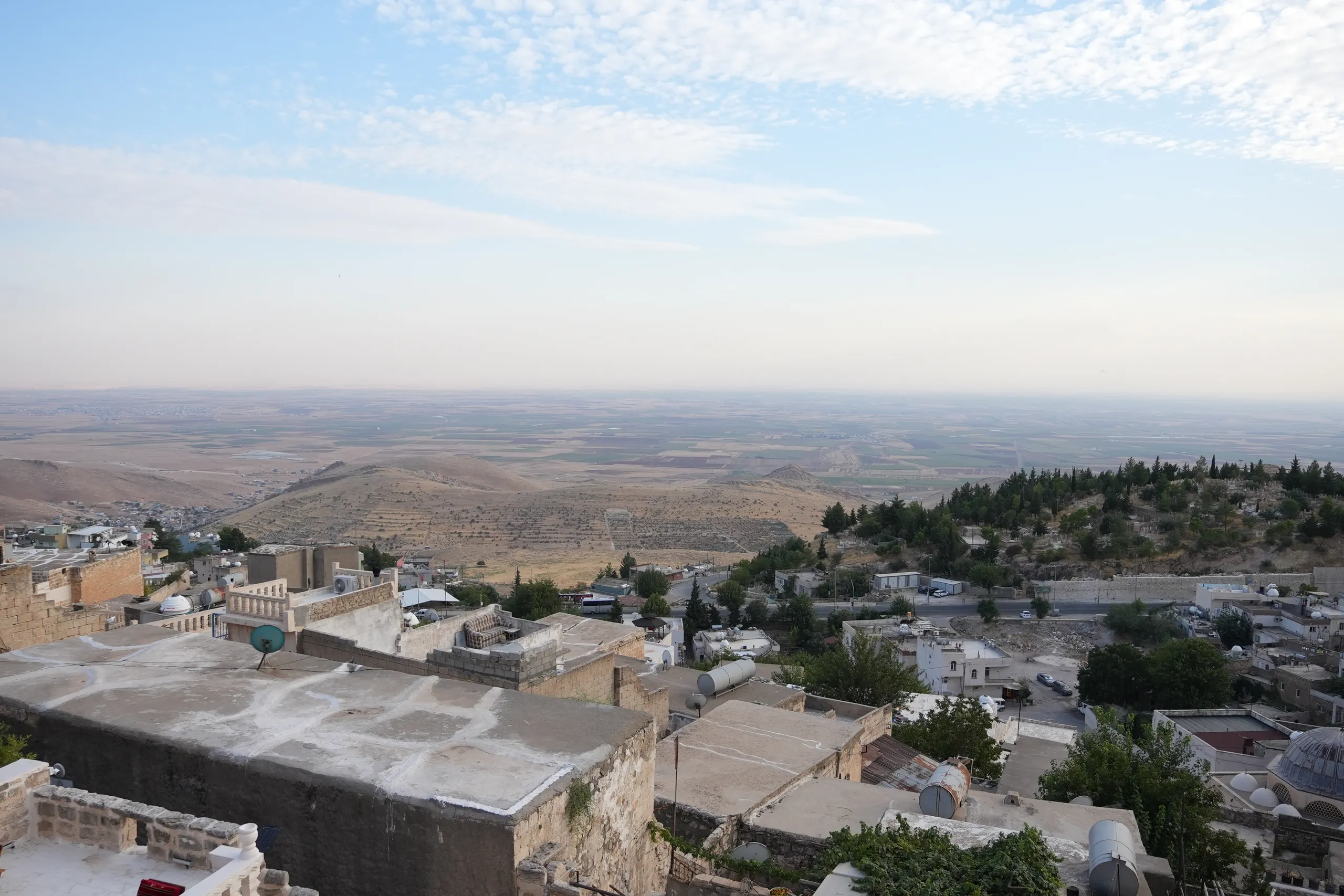 Horizon seen from the terrace